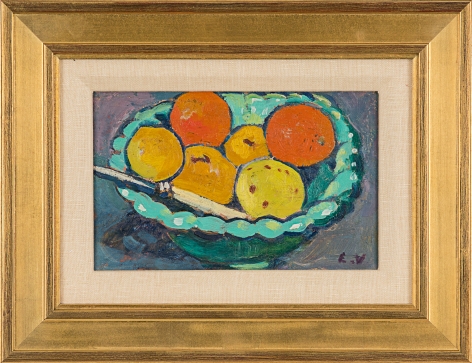 &nbsp;, Coupe verte, oranges et citrons, 1909 (framed)